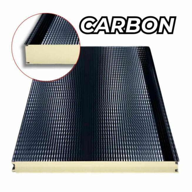 Płyta warstwowa profilowana CARBON płyta z profilacją
