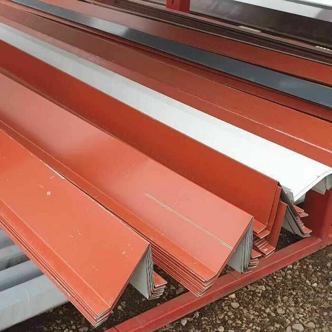 Obróbki blacharskie OD RĘKI parapety wiatrownice gąsiory