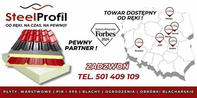 Blacha Trapezowa na dach Blachy profilowane trapezowe