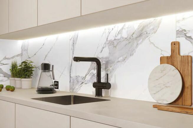 Płytki ścienne, podłogowe biały marmur Calacatta white gat.1