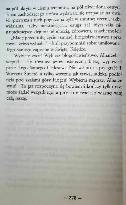 Książka Alhar syn Anhara powieść antymagiczna 2