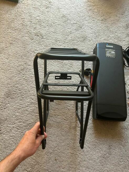Akumulator rowerowy bateria z bagażnikiem 52v 27Ah USB eBike