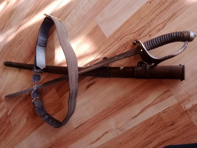 Szabla oficera Żandarmerii Królewskiej Francja + Pas