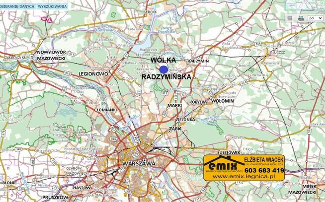 Działka budowlana w Wólce Radzymińskiej pod Warszawą