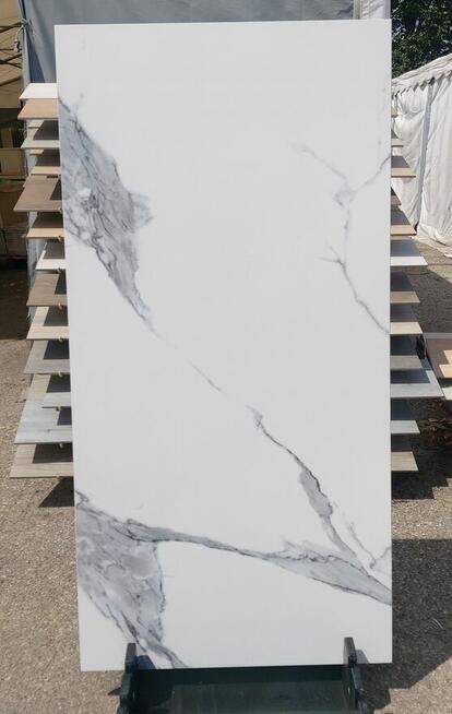 Płytki ścienne, podłogowe 120x60 biały marmur Calacatta white