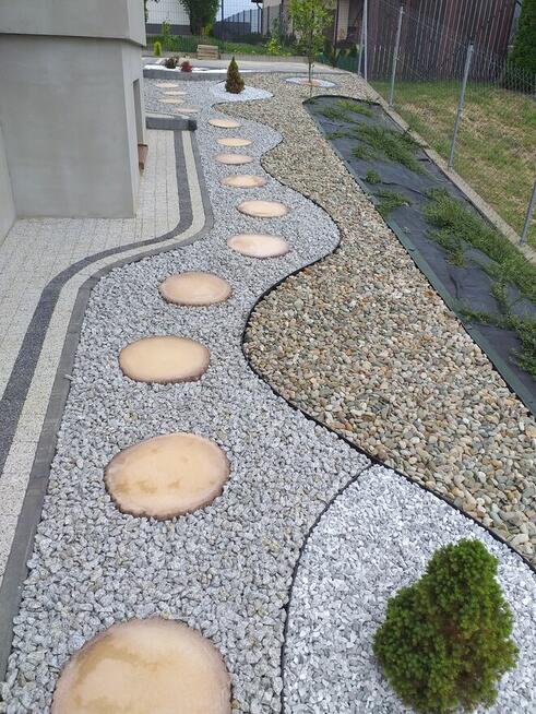 Usługi ogrodnicze, oczka, trawnik, kostka, nawadnianie ogrodu