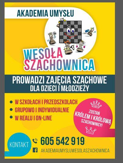 INDYWIDUALNE LEKCJE SZACHOWE ONLINE POZNAŃ