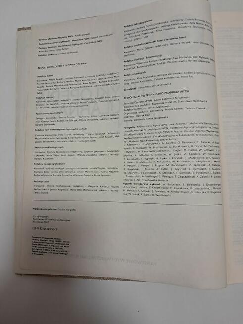 Książka – „Encyklopedia popularna PWN” (1982 r.)