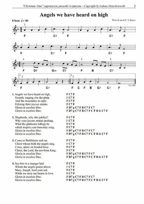 Kolędy na keyboard - nuty, podkłady muzyczne mp3, 60 kolęd