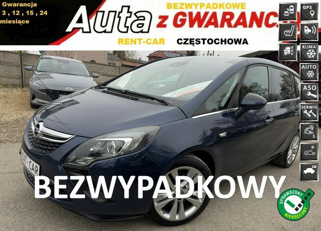 Opel Zafira 2.0D*165PS*OPŁACONY*Bezwypadkowy*Nawigacja Kamera*Serwis*GWARANCJA24M