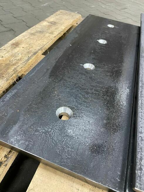 Lemiesz ze stali odpornej na ścieranie, 500HB !