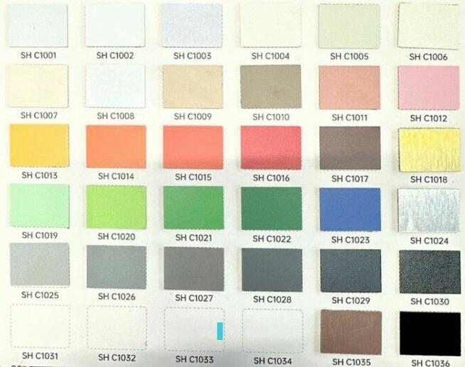 Płyta HPL kompakt grubości 20 mm wym. 1220 x 2440 mm różne k