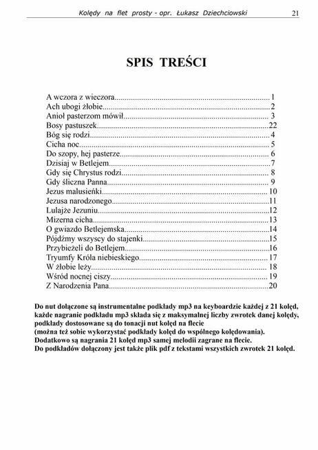 Znane piosenki na flet prosty - nuty, tabulatura, mp3, nowe