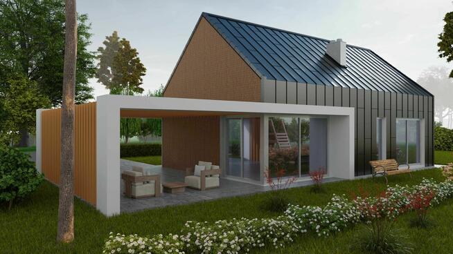 Blacha na rąbek stojący elewacja Panel dachowy Blacha naKlik