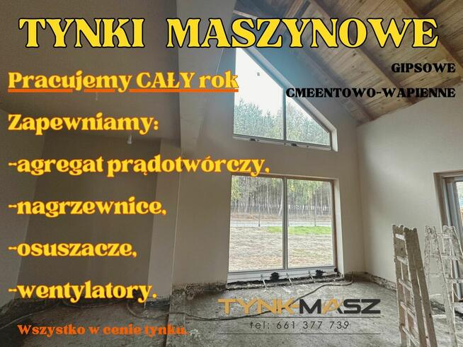 TYNKI MASZYNOWE Łódź, Ozorków, Poddębice, Sieradz,