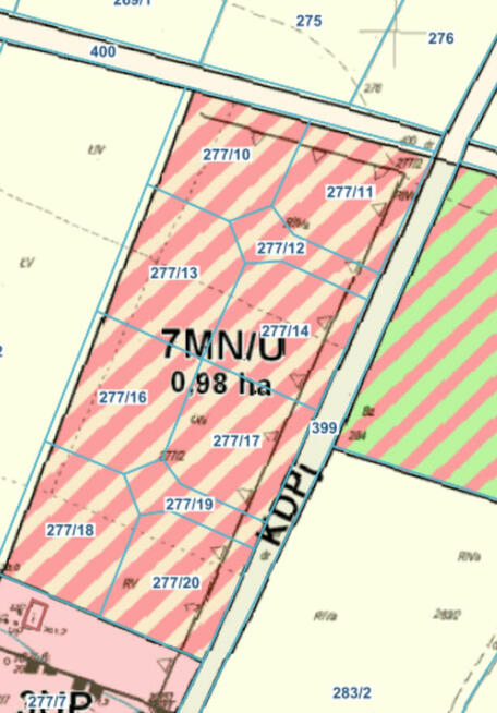Działka budowlana w Żarskiej Wsi. MPZP! DO NEGOCJACJI!