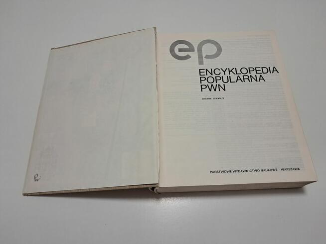 Książka – „Encyklopedia popularna PWN” (1982 r.)