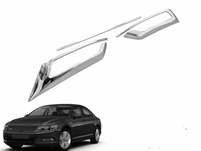 Chromowana ramka wydechu dyfuzor Passat B8 2019r