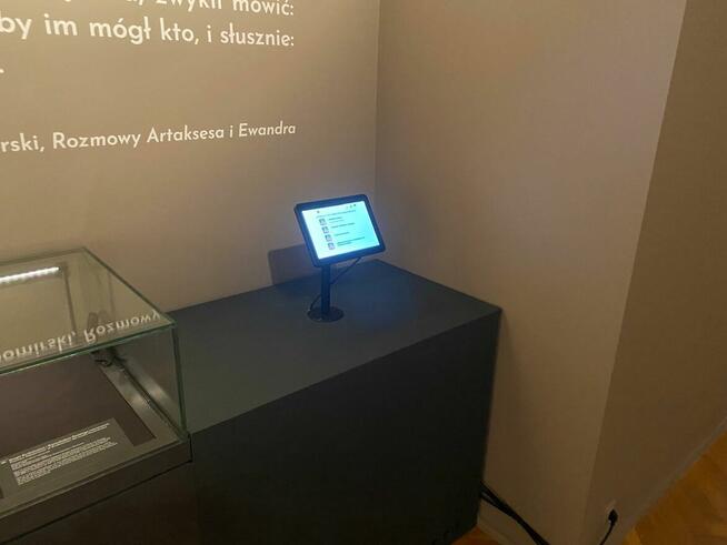 Instalacje audiowizualne interaktywne w muzeum