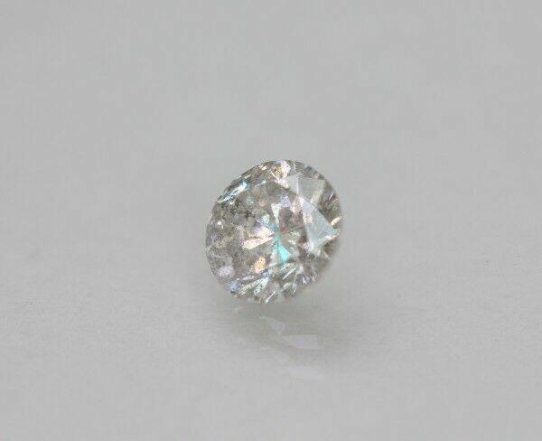 Diament Brylant Naturalny 0.51ct I SI2 Certyfikat Pierscione