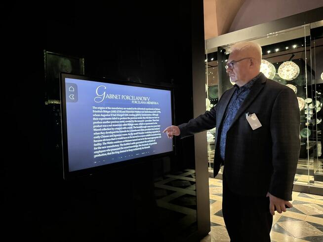 Instalacje audiowizualne interaktywne w muzeum