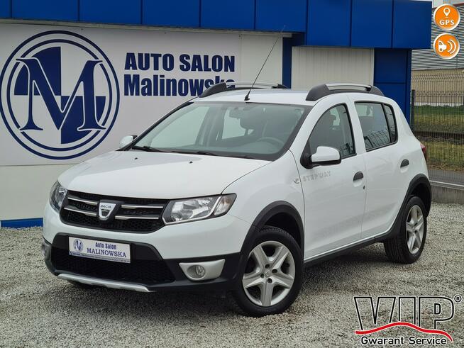 Dacia Sandero Stepway 89 Tys.Km 1.5 dCi 90KM Navi PDC Klimatyzacja Tempomat Halogeny Relingi