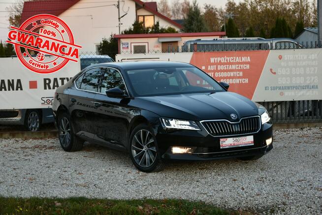 Škoda Superb 2.0TDi 190KM DSG 2018r. SALON L&K BiX LED NAVi Ambiente el klapa