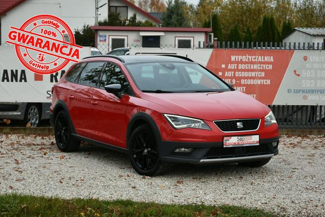 Seat Leon X-Perience 4Drive 2.0TDi 184KM DSG 2015r. SALON FullLED NAVi