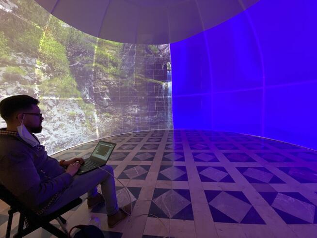 Instalacje audiowizualne interaktywne w muzeum