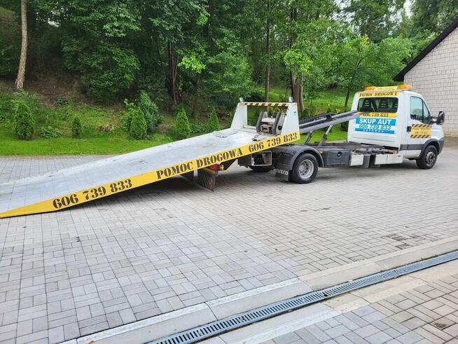 Pomoc drogowa holowanie laweta hds transport aut maszyn i ko