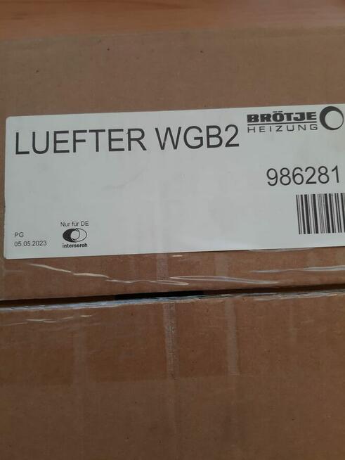 cześci do kotła Brotje- wentylator
