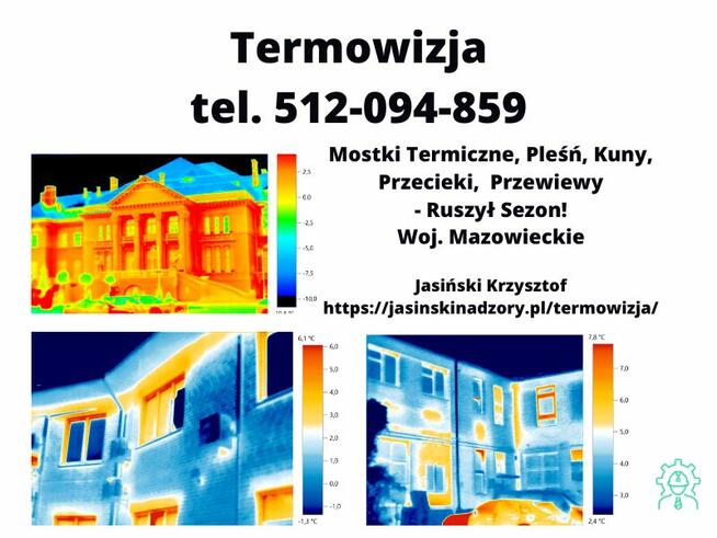 Termowizja, Mostki cieplne, certyfikat energetyczny