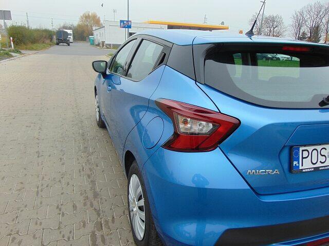 Nissan Micra Benzyna 2018 ZAREJESTROWANY