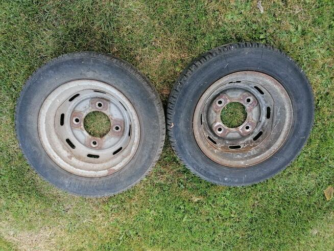 Koła z oponami do Trabanta oryginał