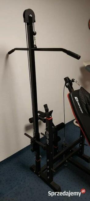 Ławka pod sztangę z wyciągiem i modlitewnikiem