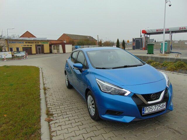 Nissan Micra Benzyna 2018 ZAREJESTROWANY