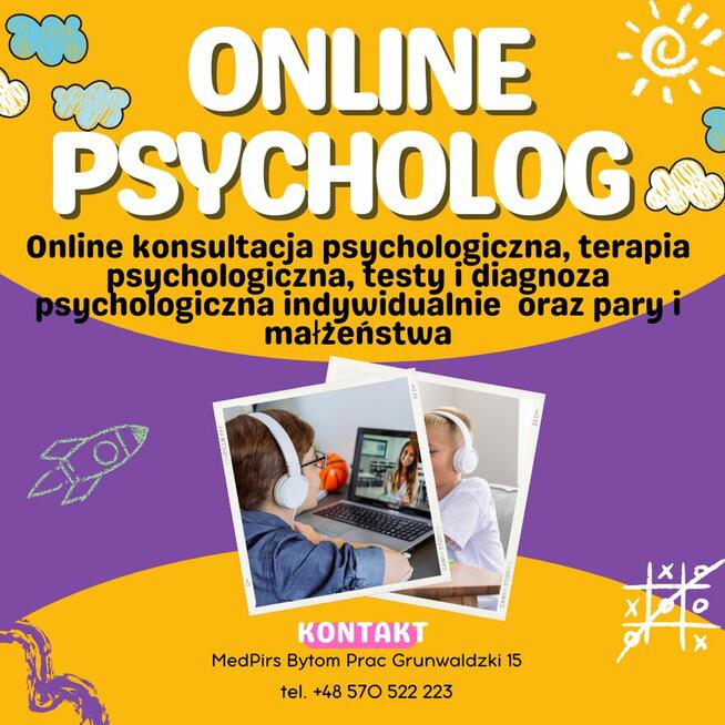 MedPirs Psycholog Bytom i Online