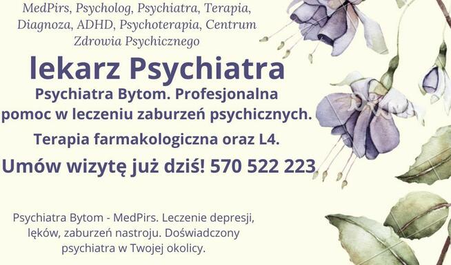 MedPirs Psycholog Bytom i Online