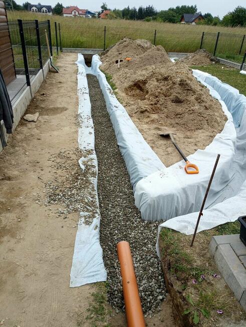 Usługi minikoparka koparka TARNÓW wiertnica wywrotka