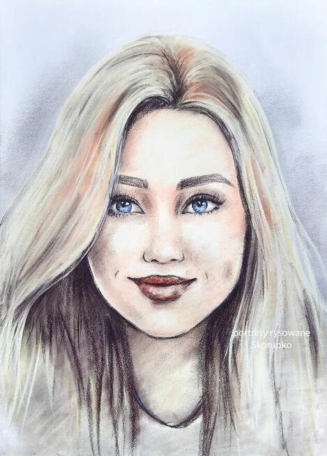 Portrety na zamówienie ze zdjęć. Ręcznie malowane.