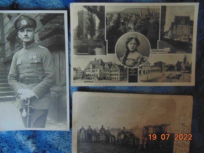 Poniemieckie gazety 1924, 1944, zdjęcia, kartki żywnościowe