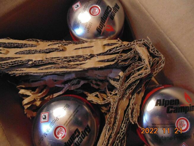 Kartusz Nabój gazowy GAZ 190 g do kuchenki palnika