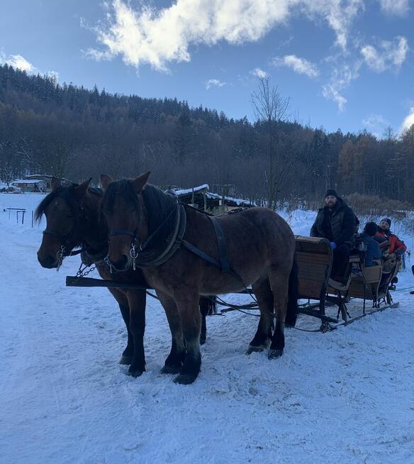 przejażdżka bryczką w górach wakacje atrakcje karpacz