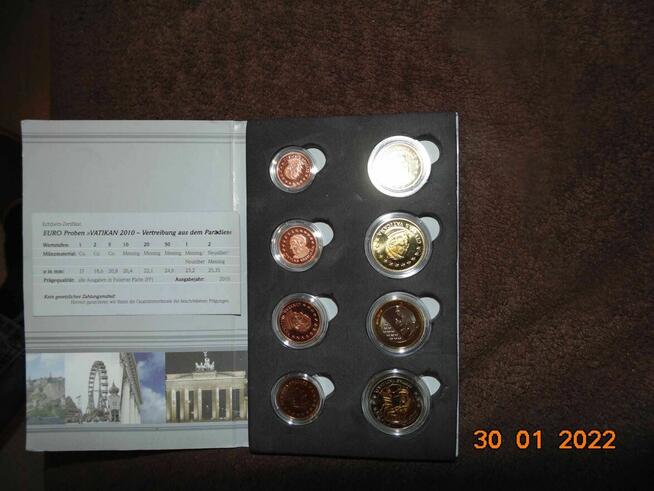 Monety Euro-Proben, oryginalnie zapakowane