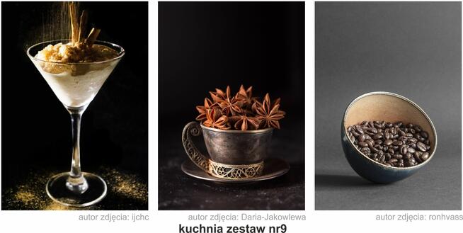 obrazy, plakaty PREMIUM, kuchnia, zestaw 3szt. A3, wzory...