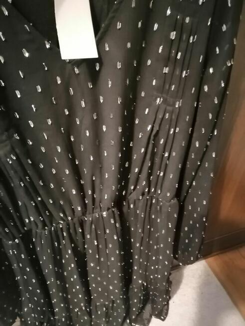 Czarna sukienka rozmiar 38