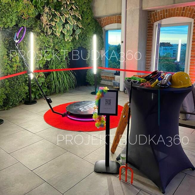 FotoBudka 360, ciężki dym, wesela, telefon życzeń