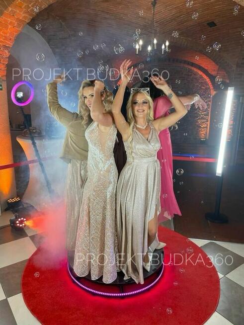 Ciężki dym, taniec w chmurach,, fotobudka360/klasyczna