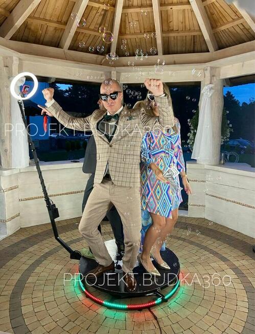 FotoBudka 360, Ciężki dym, telefon życzeń, dobra cena!