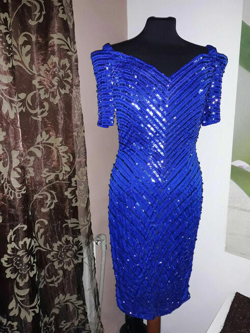 sukienki cekinowe xs-xxl